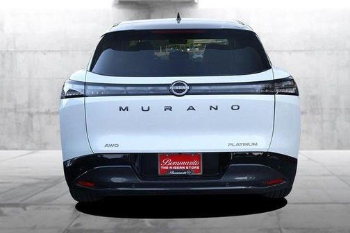 White / Black 2026 Nissan Murano Platinum