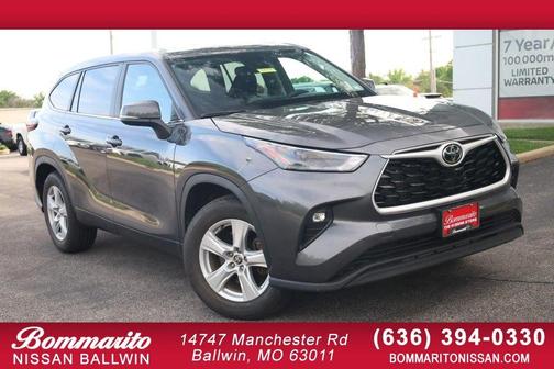 Magnetic Gray Metallic 2025 Toyota Highlander LE