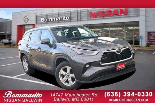 Magnetic Gray Metallic 2025 Toyota Highlander LE
