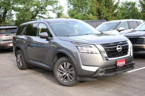 Gun Metallic 2025 Nissan Pathfinder SV