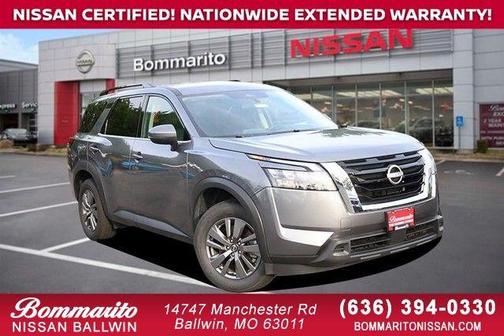 Gun Metallic 2025 Nissan Pathfinder SV