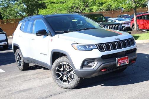 Silver 2025 Jeep Compass Trailhawk