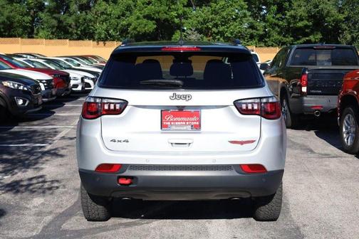 Silver 2025 Jeep Compass Trailhawk