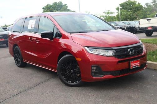 Radiant Red 2025 Honda Odyssey Sport-L