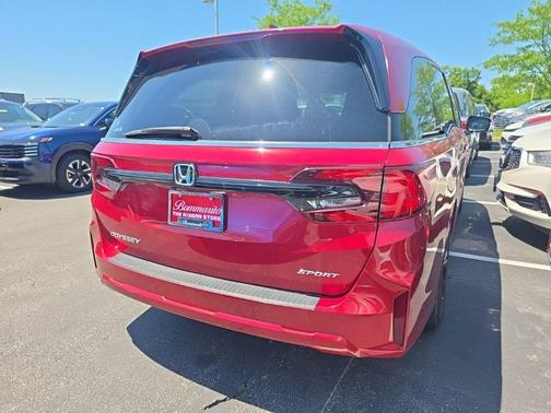 Radiant Red 2025 Honda Odyssey Sport-L