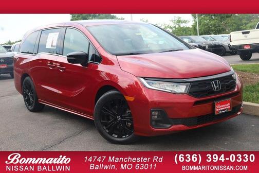 Radiant Red 2025 Honda Odyssey Sport-L