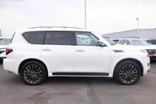 Aspen White 2023 Nissan Armada Platinum