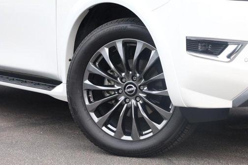 Aspen White 2023 Nissan Armada Platinum