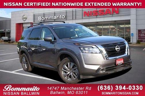 Gun Metallic 2025 Nissan Pathfinder SV