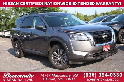 Gun Metallic 2025 Nissan Pathfinder SV