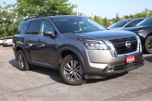 Gun Metallic 2025 Nissan Pathfinder SV