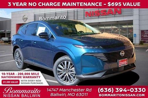 Aurora Blue Pea 2026 Nissan Murano SL