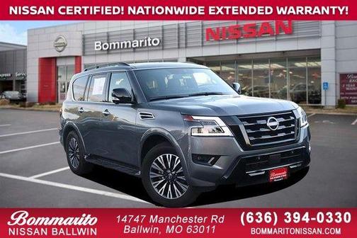 Gun Metallic 2024 Nissan Armada SL