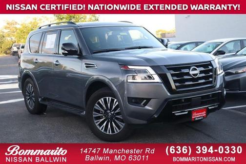 Gun Metallic 2024 Nissan Armada SL