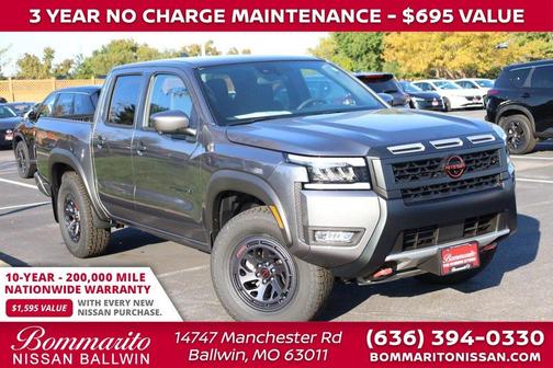 Gun Metallic 2027 Nissan Frontier PRO-4X