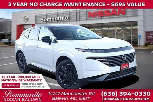 White / Black 2026 Nissan Murano Platinum
