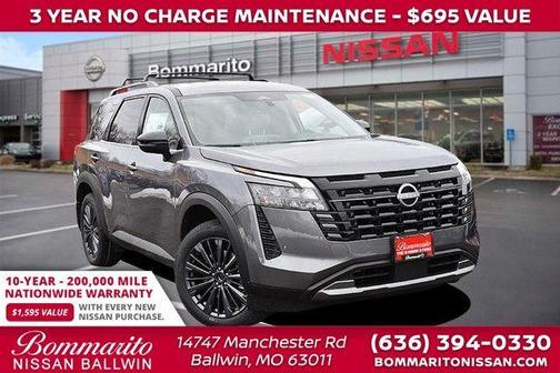 Gun Metallic 2026 Nissan Pathfinder SL