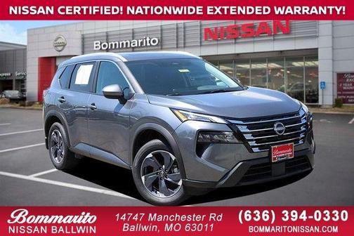 Gun Metallic 2025 Nissan Rogue SV