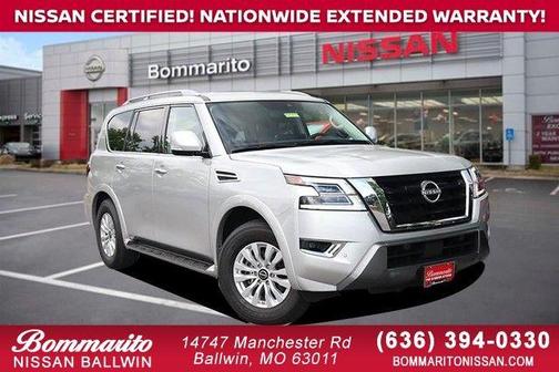Brilliant Silver Metallic 2024 Nissan Armada SV