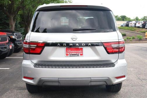 Brilliant Silver Metallic 2024 Nissan Armada SV