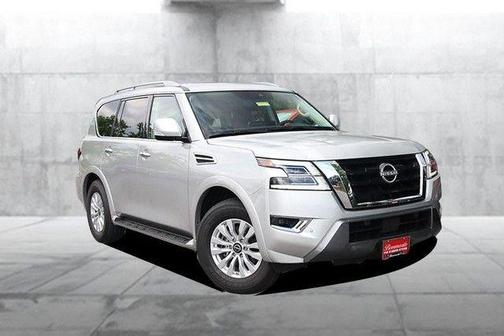 Brilliant Silver Metallic 2024 Nissan Armada SV