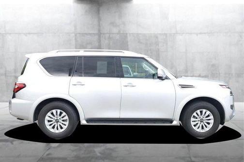 Brilliant Silver Metallic 2024 Nissan Armada SV