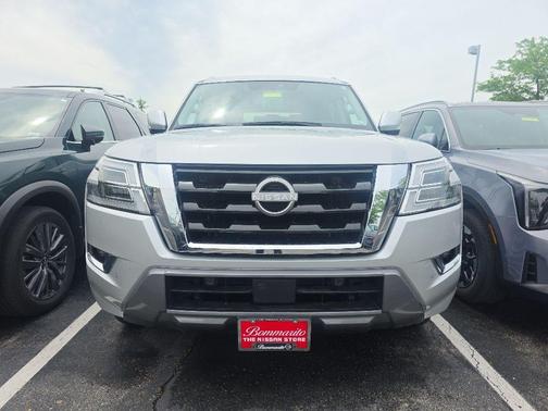 Brilliant Silver Metallic 2024 Nissan Armada SV
