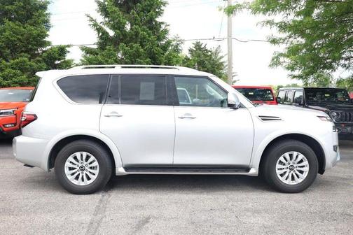 Brilliant Silver Metallic 2024 Nissan Armada SV
