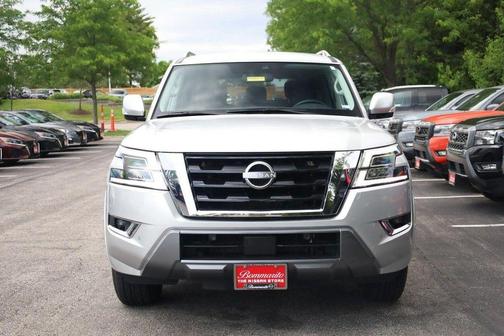 Brilliant Silver Metallic 2024 Nissan Armada SV