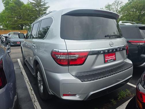 Brilliant Silver Metallic 2024 Nissan Armada SV
