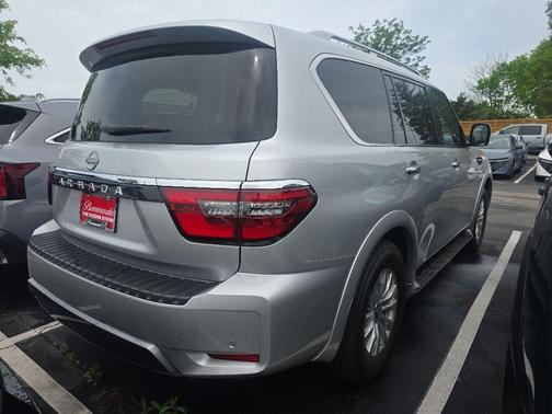 Brilliant Silver Metallic 2024 Nissan Armada SV