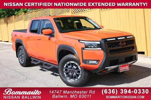 Orange 2026 Nissan Frontier PRO-4X