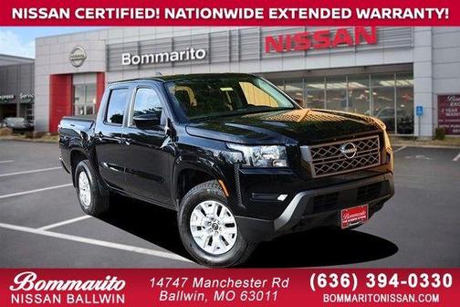 Black 2022 Nissan Frontier SV