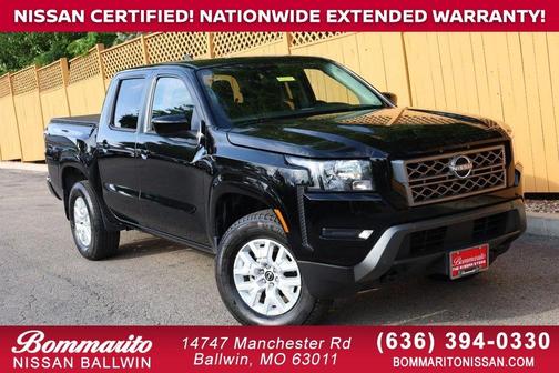 Black 2022 Nissan Frontier SV