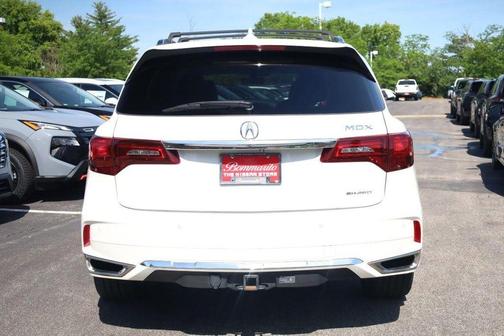 White Diamond Pearl 2019 Acura MDX 3.5L w/Advance Package