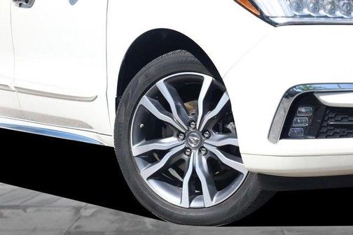 White Diamond Pearl 2019 Acura MDX 3.5L w/Advance Package