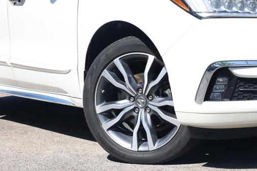 White Diamond Pearl 2019 Acura MDX 3.5L w/Advance Package