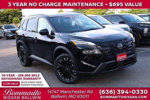 Super Black 2026 Nissan Rogue Dark Armor