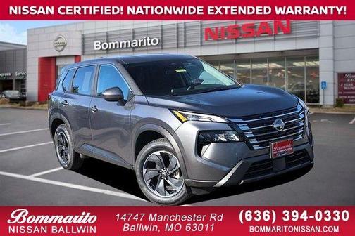 Gun Metallic 2025 Nissan Rogue SV