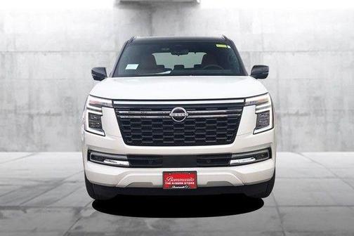 White / Black 2026 Nissan Armada Platinum Reserve