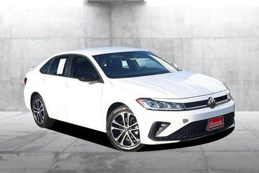 Pure White 2025 Volkswagen Jetta 1.5T Sport