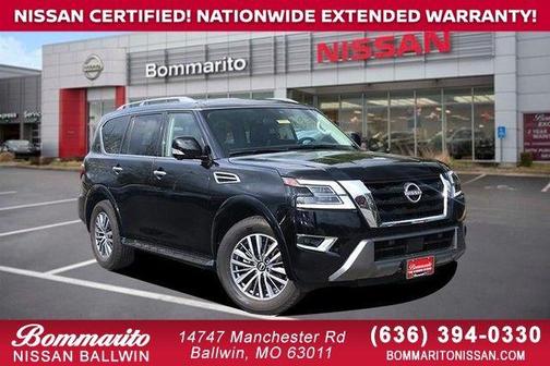 Super Black 2024 Nissan Armada SL