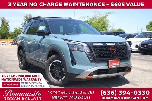 Teal 2026 Nissan Pathfinder Rock Creek