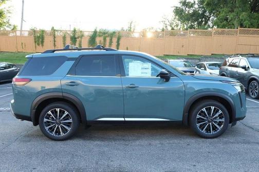 Baltic Teal 2026 Nissan Pathfinder Platinum