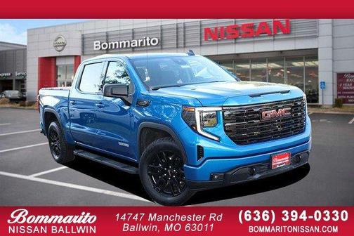 Blue Metallic 2023 GMC Sierra 1500 Elevation