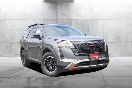 Gun Metallic 2026 Nissan Pathfinder Rock Creek