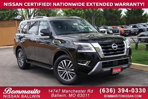 Super Black 2024 Nissan Armada SL