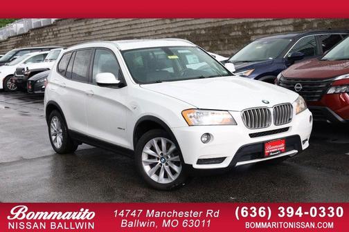 Alpine White 2013 BMW X3 xDrive28i