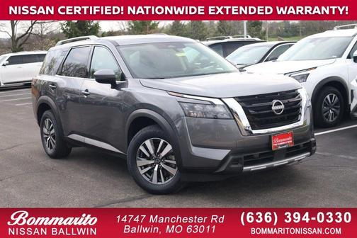 Gun Metallic 2025 Nissan Pathfinder SL