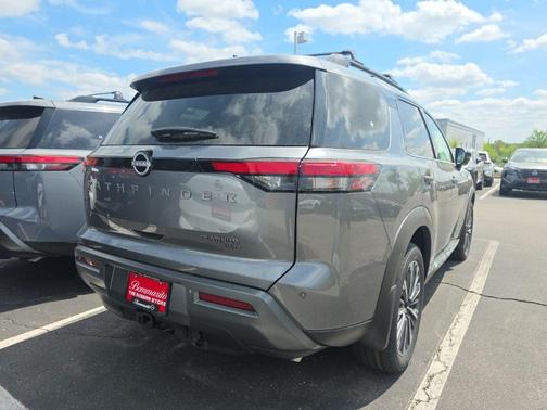 Gun Metallic 2026 Nissan Pathfinder Platinum